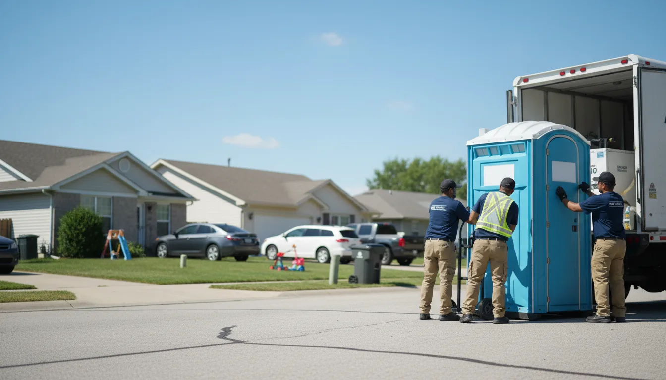 Standard Porta Potty Rentals in Bastrop, TX near me
